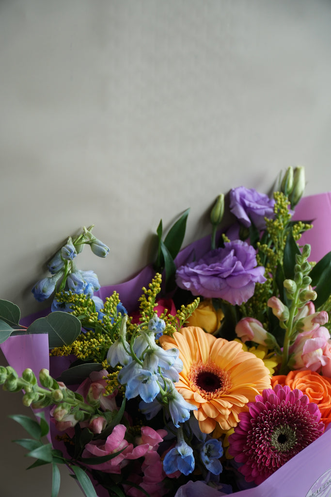 Vibrant & Colourful Hand-tied Bouquet