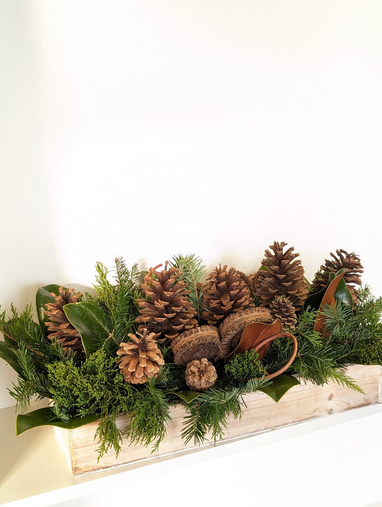 Trailing Evergreen Centrepiece