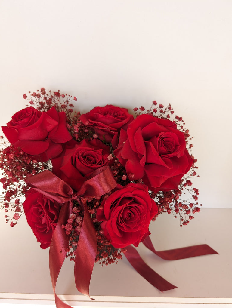 Scarlet Rose Arrangement