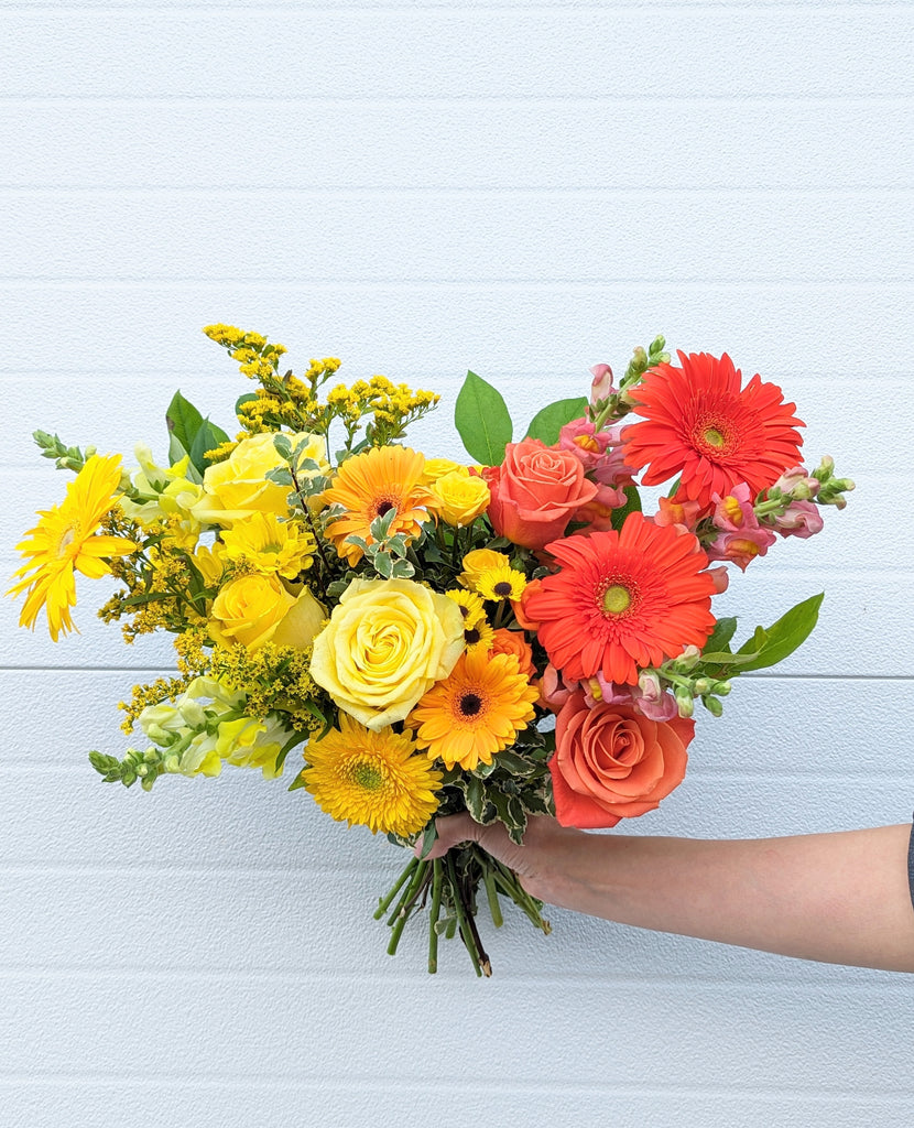 Sunset Ombre Hand-Tied Bouquet