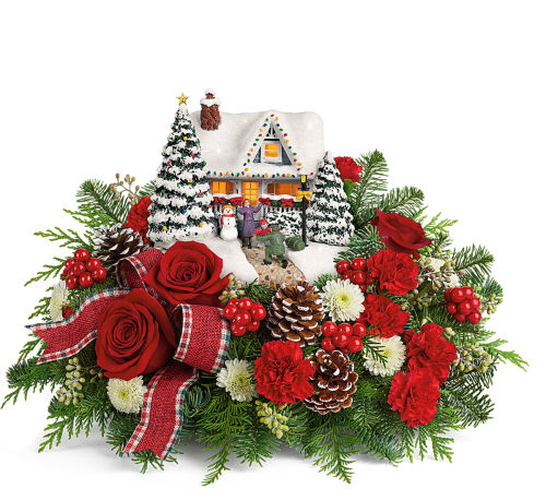 Thomas Kinkade's Hero's Welcome Bouquet
