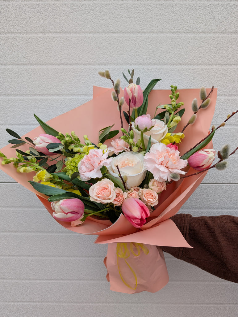 Spring Willow Hand Tied Bouquet