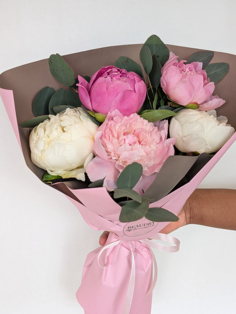 Peony Hand Tied Bouquet