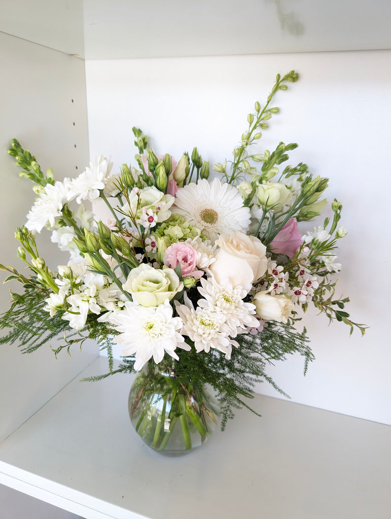 Light Blush Vase Arrangement
