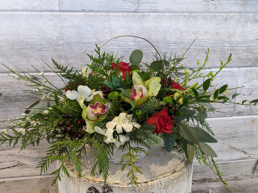 Holiday Basket Arrangement