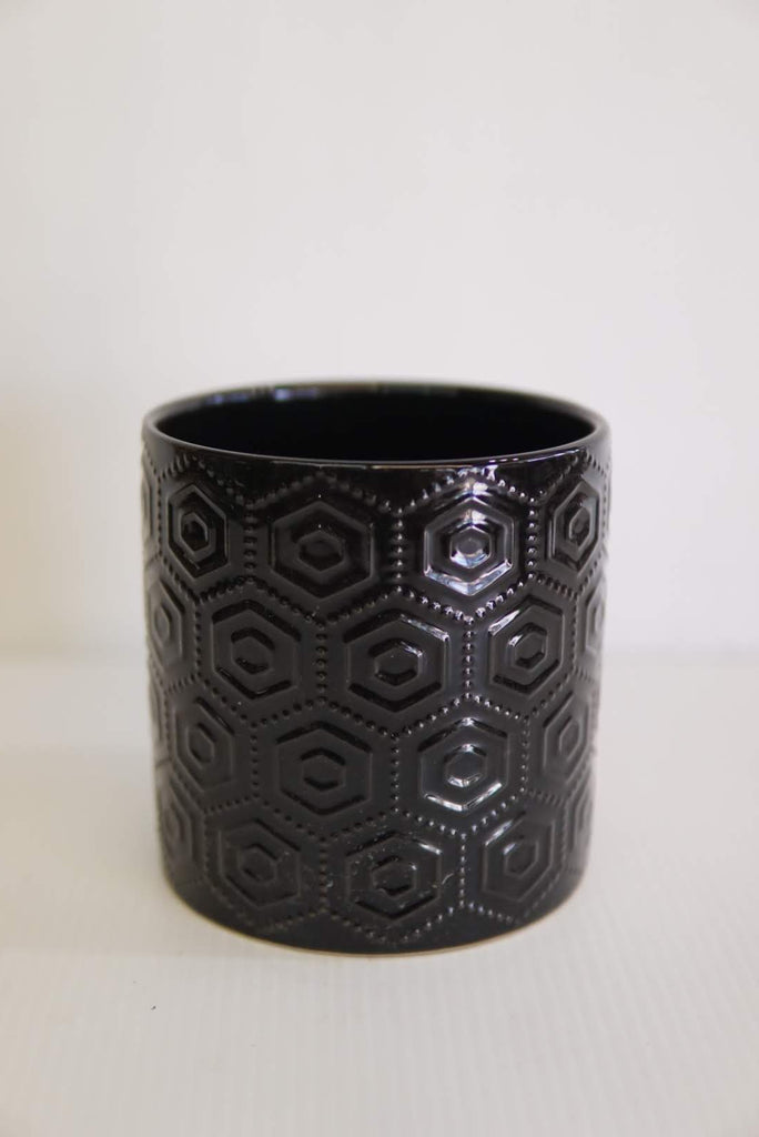 Large Black Pot
