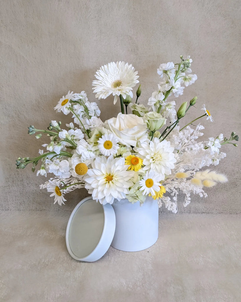 The Strawflower Box Arrangement