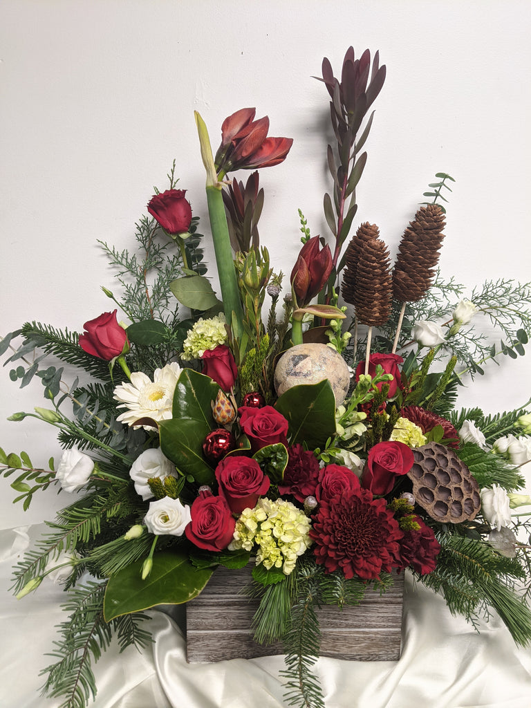 A Whimsical Holiday Arrangement