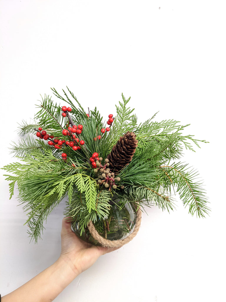 Holiday Winter Forest Arrangement
