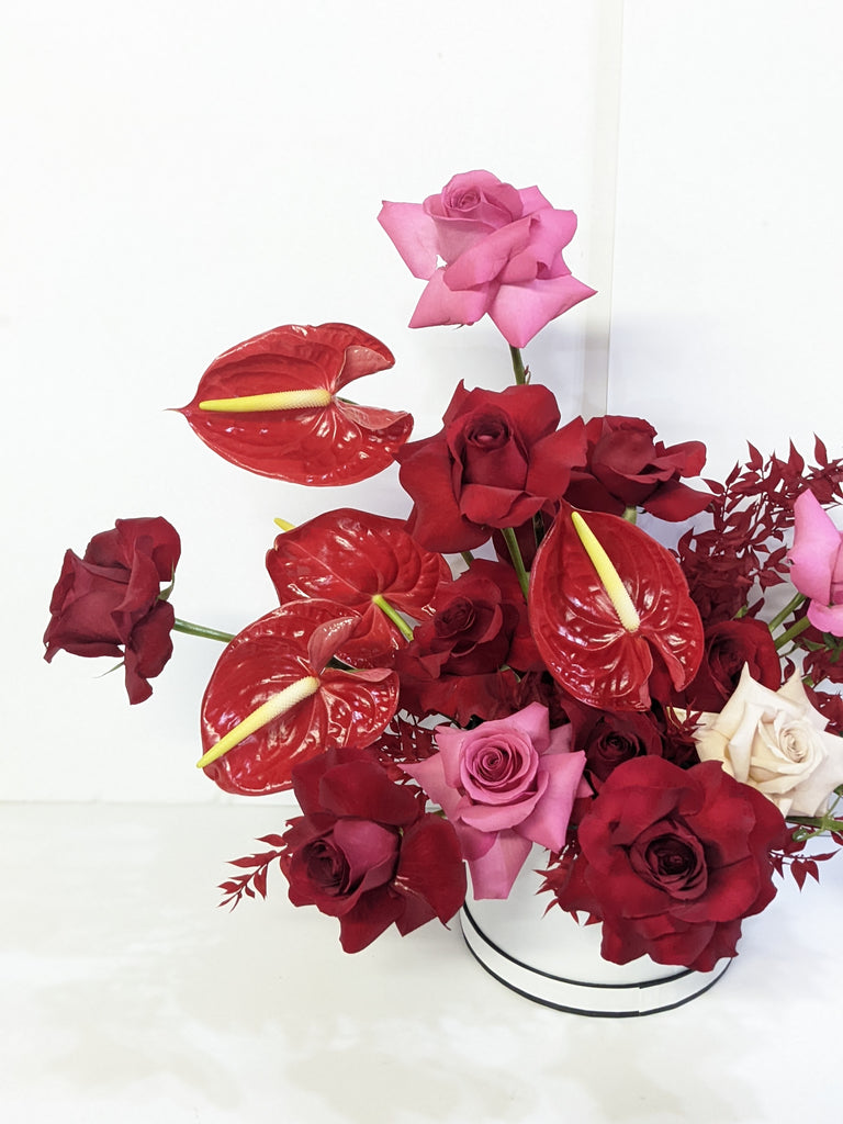 Bold Anthurium Flower Box
