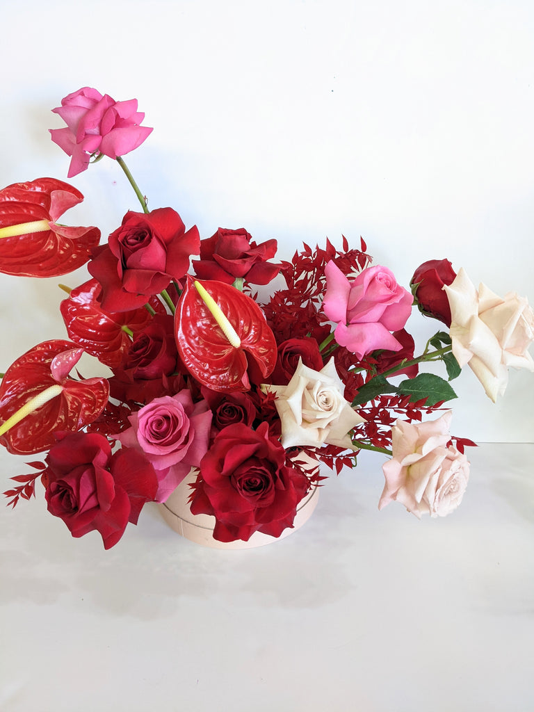 Bold Anthurium Flower Box