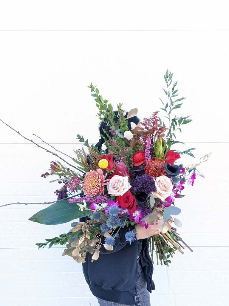 Ruby Bold Hand-Tied Bouquet