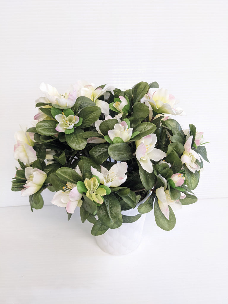 Artificial/Silk Potted Azalea