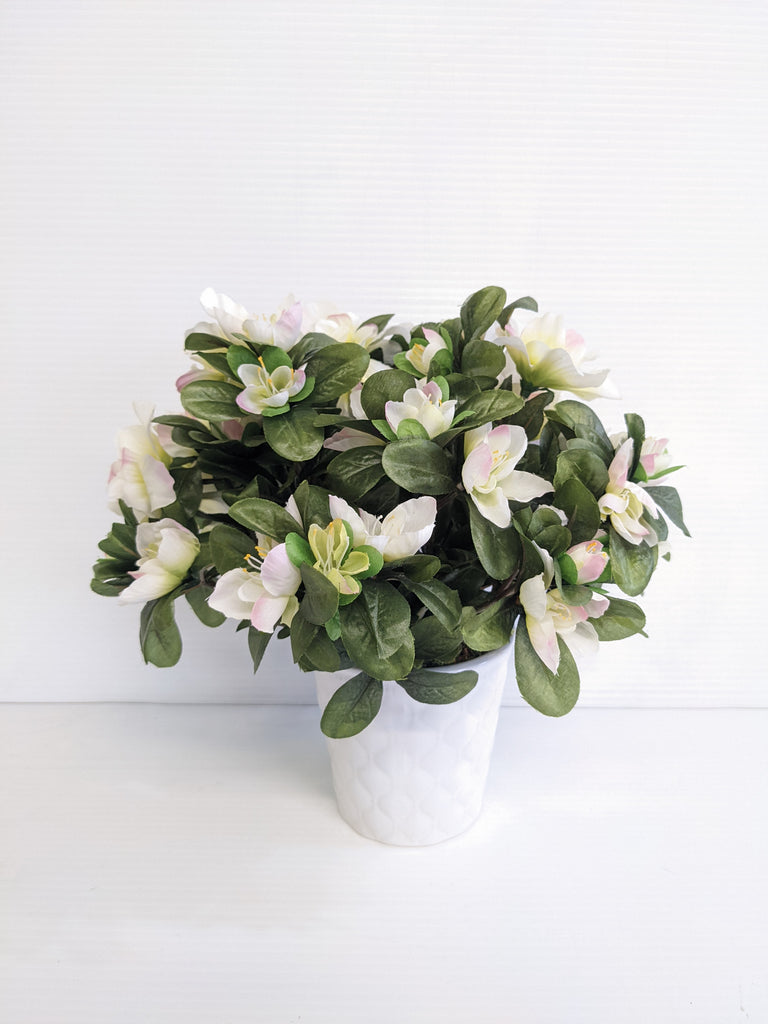 Artificial/Silk Potted Azalea