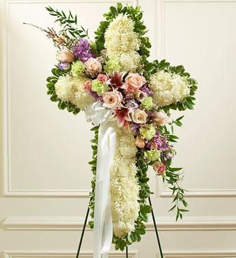 Peace and Prayers Standing Cross - Beaudry Flowers