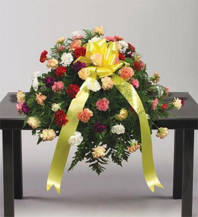 Peaceful Sunshine Casket Spray - Beaudry Flowers