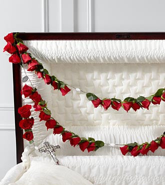 The FTD Prayerful Farewell  Rosary - Beaudry Flowers