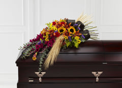 The FTD Glorious Garden Casket Spray (S43-4537) - Beaudry Flowers