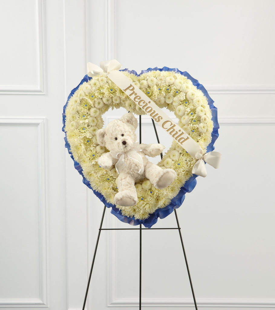 The FTD Precious Child Standing Heart (S46-4547) - Beaudry Flowers