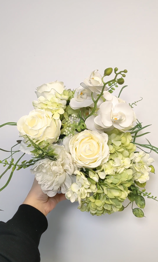 Artificial & Silk Low Table Centerpiece