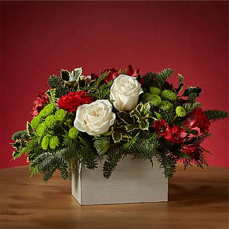 Snow Ball Arrangement by FTD