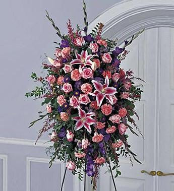 The Precious Standing Spray - Beaudry Flowers