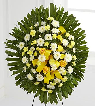 The FTD Happy Memories  Standing Spray - Beaudry Flowers
