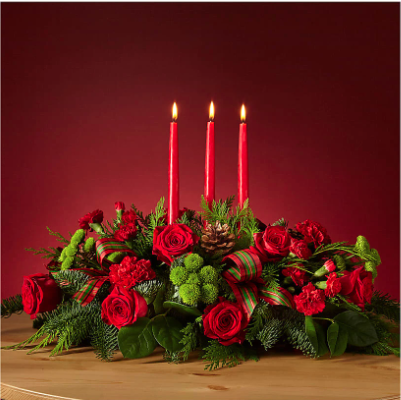 By the Candlelight Centerpiece