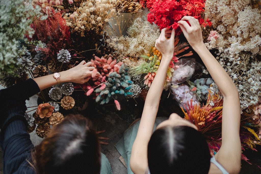 Designer's Choice: Dried Vase Arrangement