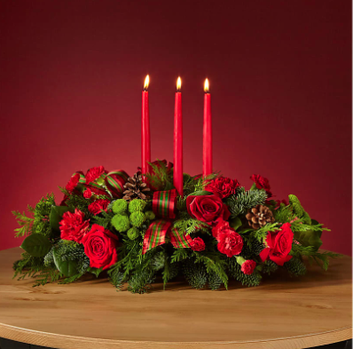 By the Candlelight Centerpiece