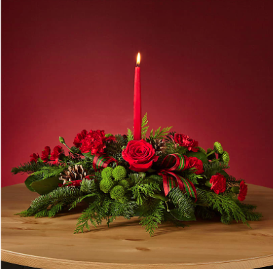 By the Candlelight Centerpiece