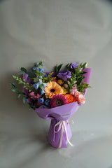 Vibrant & Colourful Hand-tied Bouquet