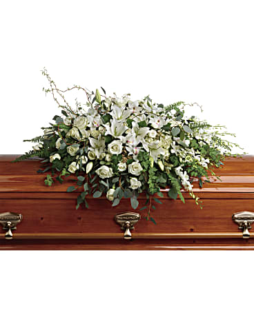 Grandest Glory Casket Spray - Beaudry Flowers