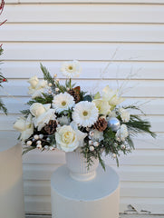 White Winter Elegance Arrangement