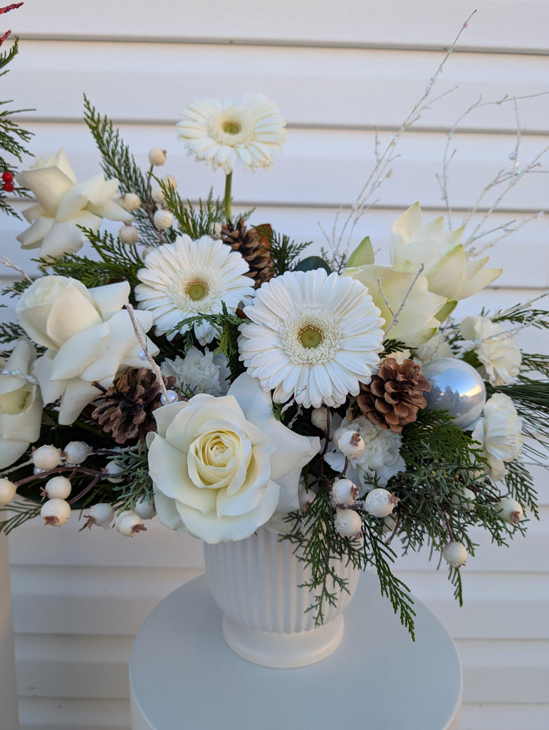 White Winter Elegance Arrangement