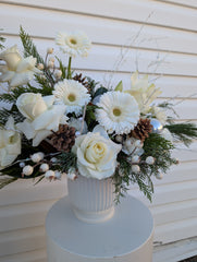 White Winter Elegance Arrangement