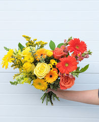 Sunset Ombre Hand-Tied Bouquet