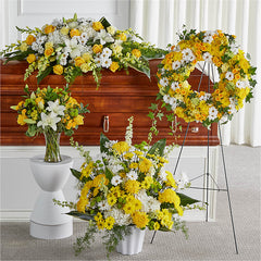 Warm Remembrance Bundle - BURIAL PACKAGE - Beaudry Flowers