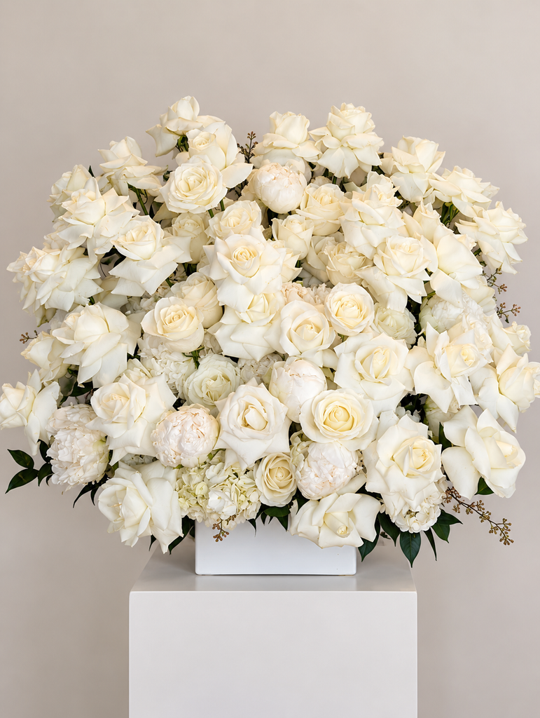 Hydrangeas & Roses Galore Arrangement