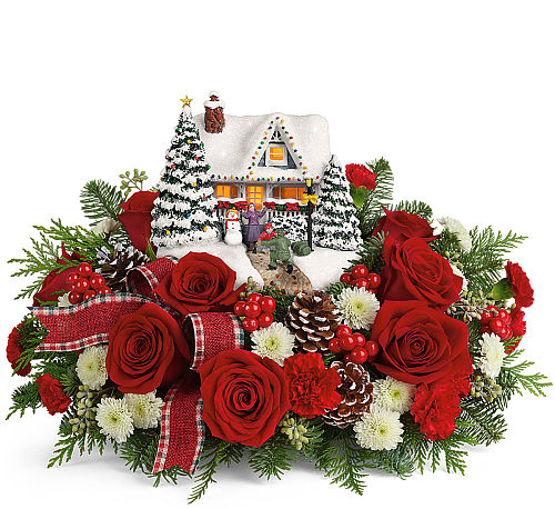 Thomas Kinkade's Hero's Welcome Bouquet