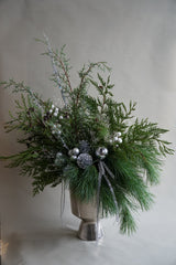 The Pearly Silver Holiday Centrepiece