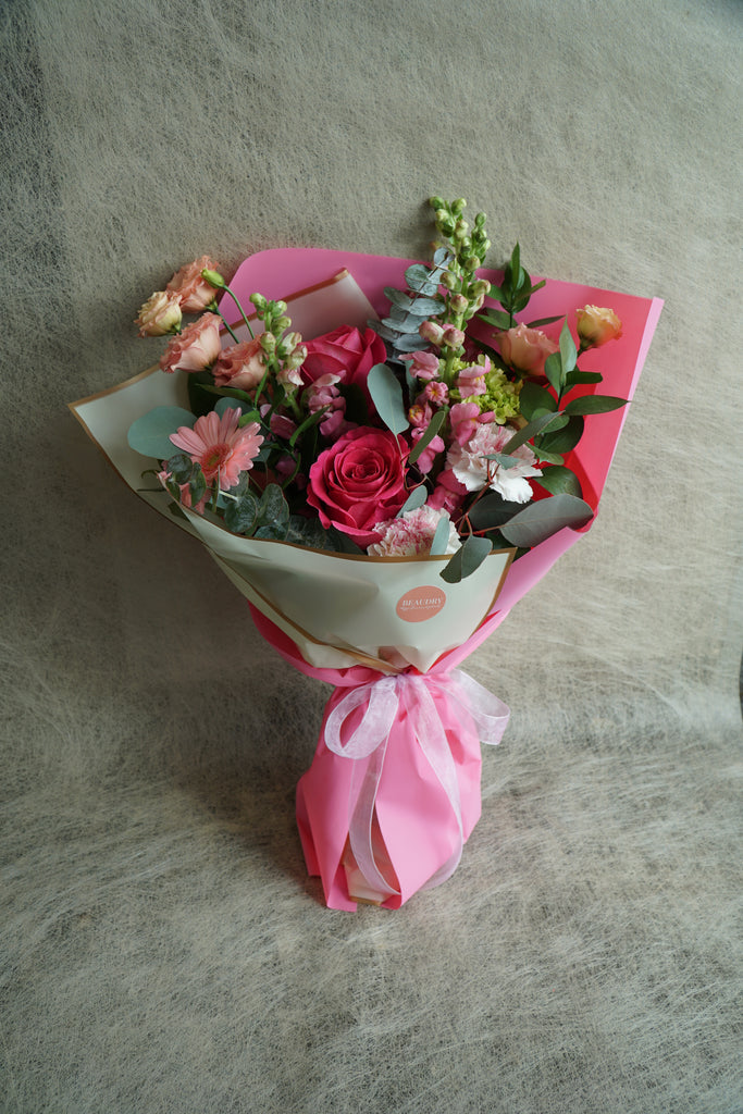 The Pink Petal Hand Tied Bouquet