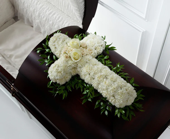 The FTD® Peaceful Memories™ Casket Spray