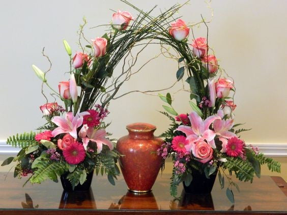 Gated Urn Tribute - Beaudry Flowers