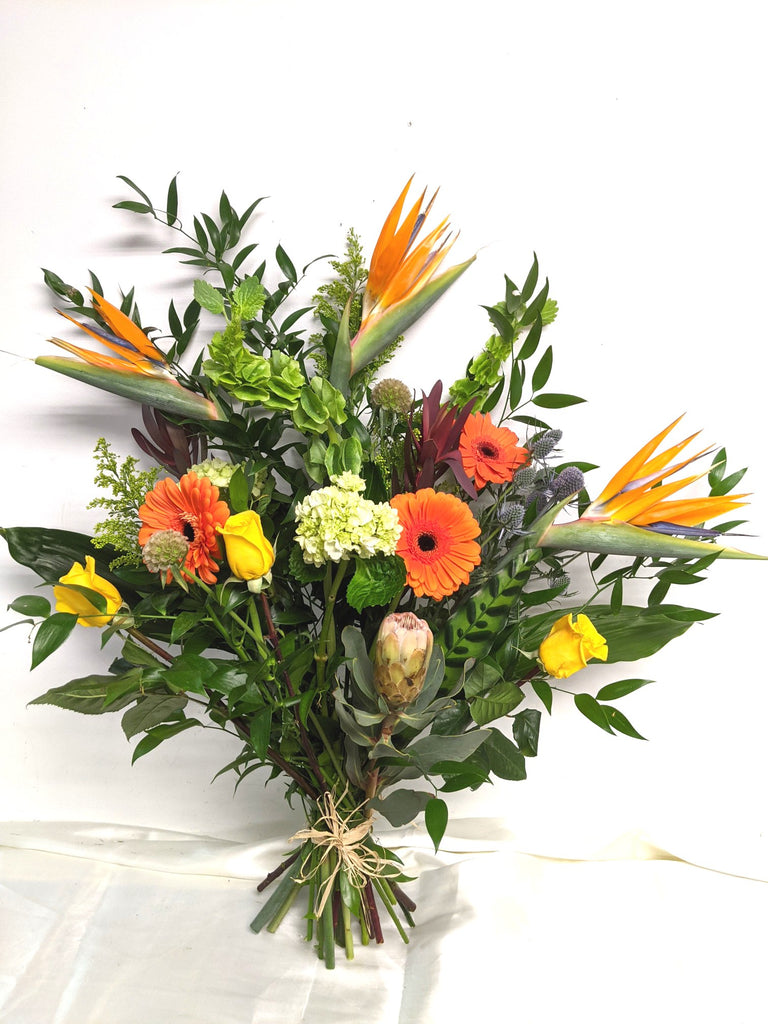 Exotic Blooms Hand-Tied Bouquet