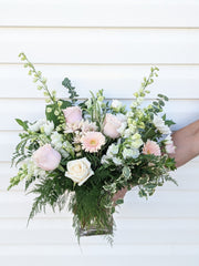 Light Blush Vase Arrangement