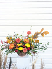 Love of Fall Arrangement (similar vase)
