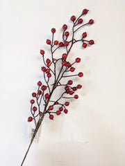 Decorative Red Faux Berries