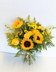 Bright & Yellow Hand-Tied Bouquet