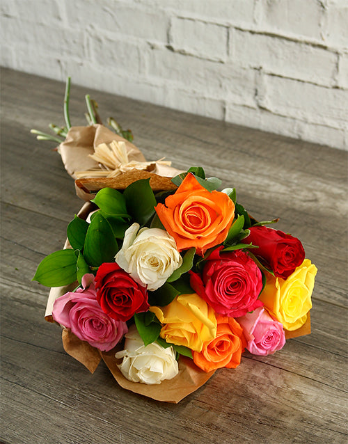 Promo Be My Valentine Mixed Roses Bouquet - Beaudry Flowers